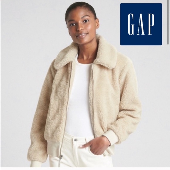 Gap Teddy Coat size S - Picture 1 of 13